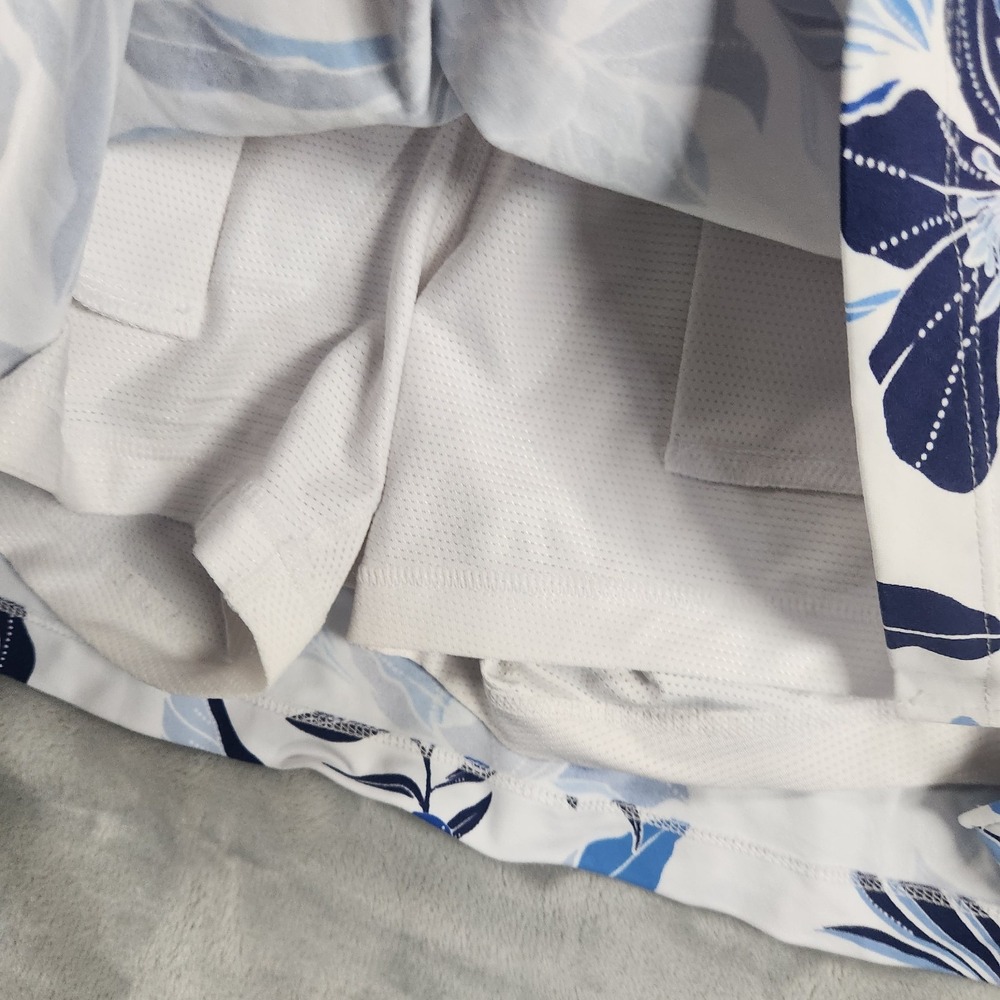 Tommy Bahama IslandZone Blue White Skort Small Golf Tennis Pickleball Athleisure - Picture 6 of 6